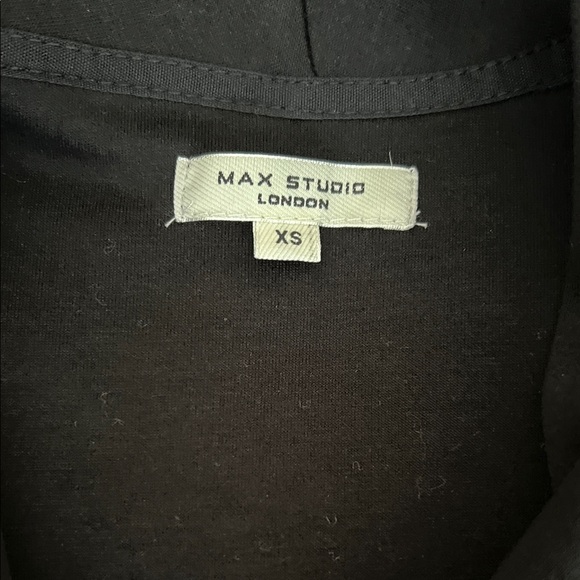 MAX Studio Dress Up or Down Lightweight Black Women's Jacket XS - Picture 6 of 6